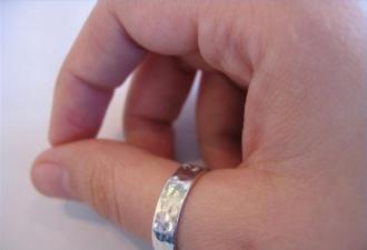 Mit jelent a gyűrű egy nő hüvelykujján, és miért hordják így?